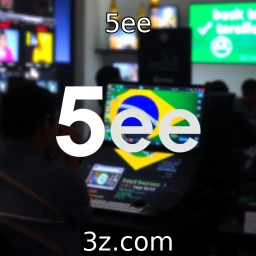 Expansão de operadores de apostas no Brasil - 5ee
